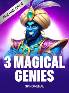 3 Magical Genies Slot mit orientalischem Thema und Freispielen bei 5gringos Casino